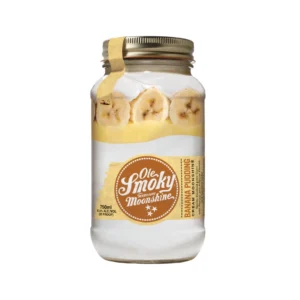 WHISKY OLE SMOKY BANANA PUDING CREAM 750CC