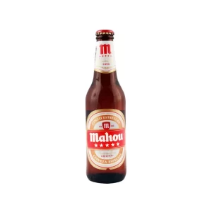 MAHOU 5 ESTRELLA 330CC BOTELLIN