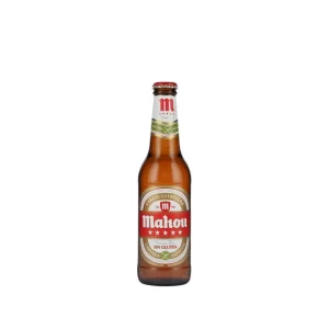 MAHOU CINCO ESTRELLAS SIN GLUTEN BOTELLIN - PACK 6 UNID