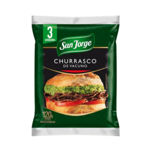 CHURRASCOS SAN JORGE 120G - LOTE 6 UNID