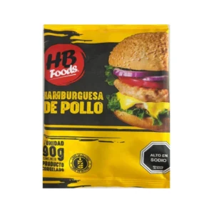 HAMBURGUESA POLLO HB 90GR