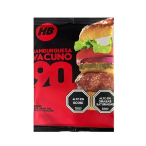 HAMBURGUESA VACUNO HB 90GR