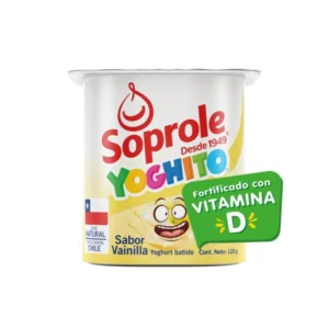 YOGHITO VAINILLA SOPROLE 120G - CAJA 48 UNID
