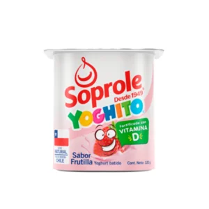 YOGHITO FRUTILLA SOPROLE 120G - CAJA 48 UNID