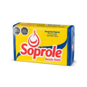 MARGARINA VEGETAL SOPROLE 125G - 12 UNIDADES