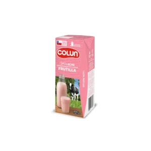 LECHE COLUN BOMBILLIN FRUTILLA – CAJA 24 UNID