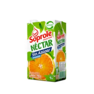 nectar soprole naranja s/a 1litro
