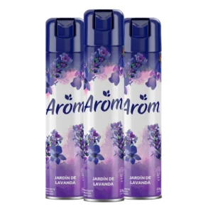 DESODORANTE AEROSOL AROMO (JARDIN LAVANDA) 225G - LOTE 3 UNID