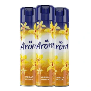 DESODORANTE AEROSOL AROMO (VAINILLA EN FLOR) 225G - LOTE 3 UNID