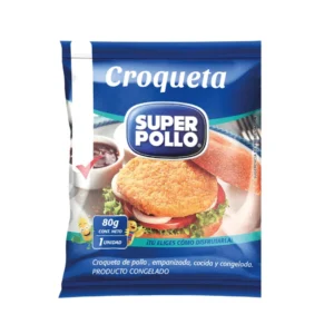 CROQUETA POLLO 80GR SUPER POLLO - LOTE 6 UNID