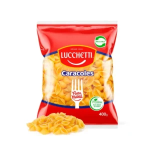 CARACOLES LUCCHETTI 400G - PACK 3 UNID