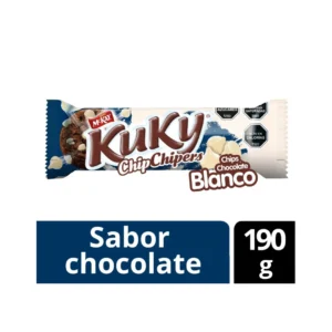 KUKY CHIP CHIPERS MCKAY  BLANCO 190GR - LOTE 10 UNID